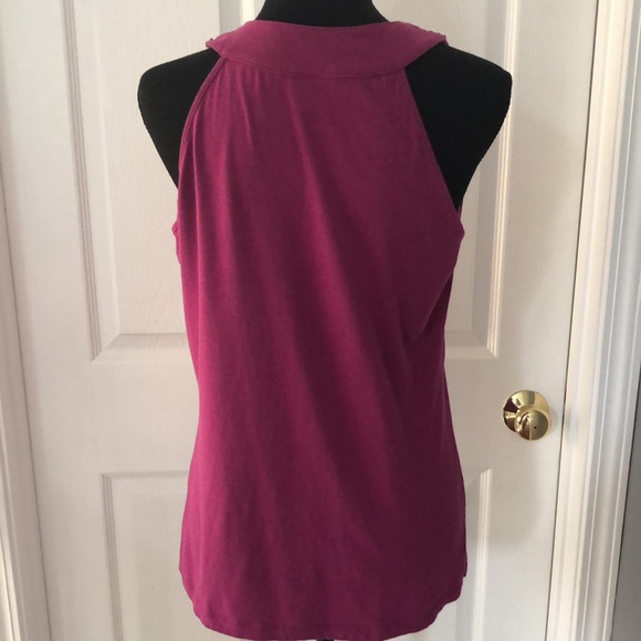 Magenta Summer Top with Beads - Picture 4 of 9